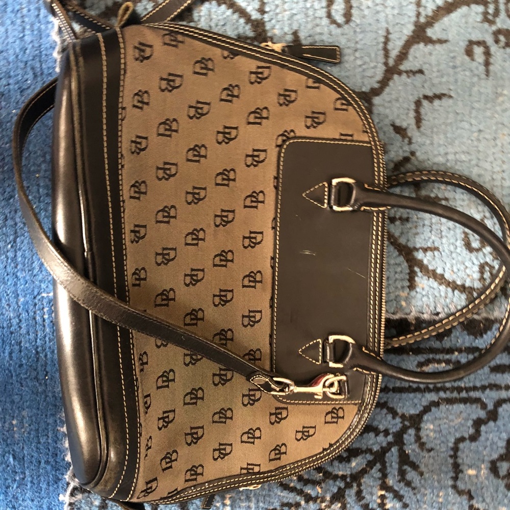 Vintage Black Dooney and Burke Bag